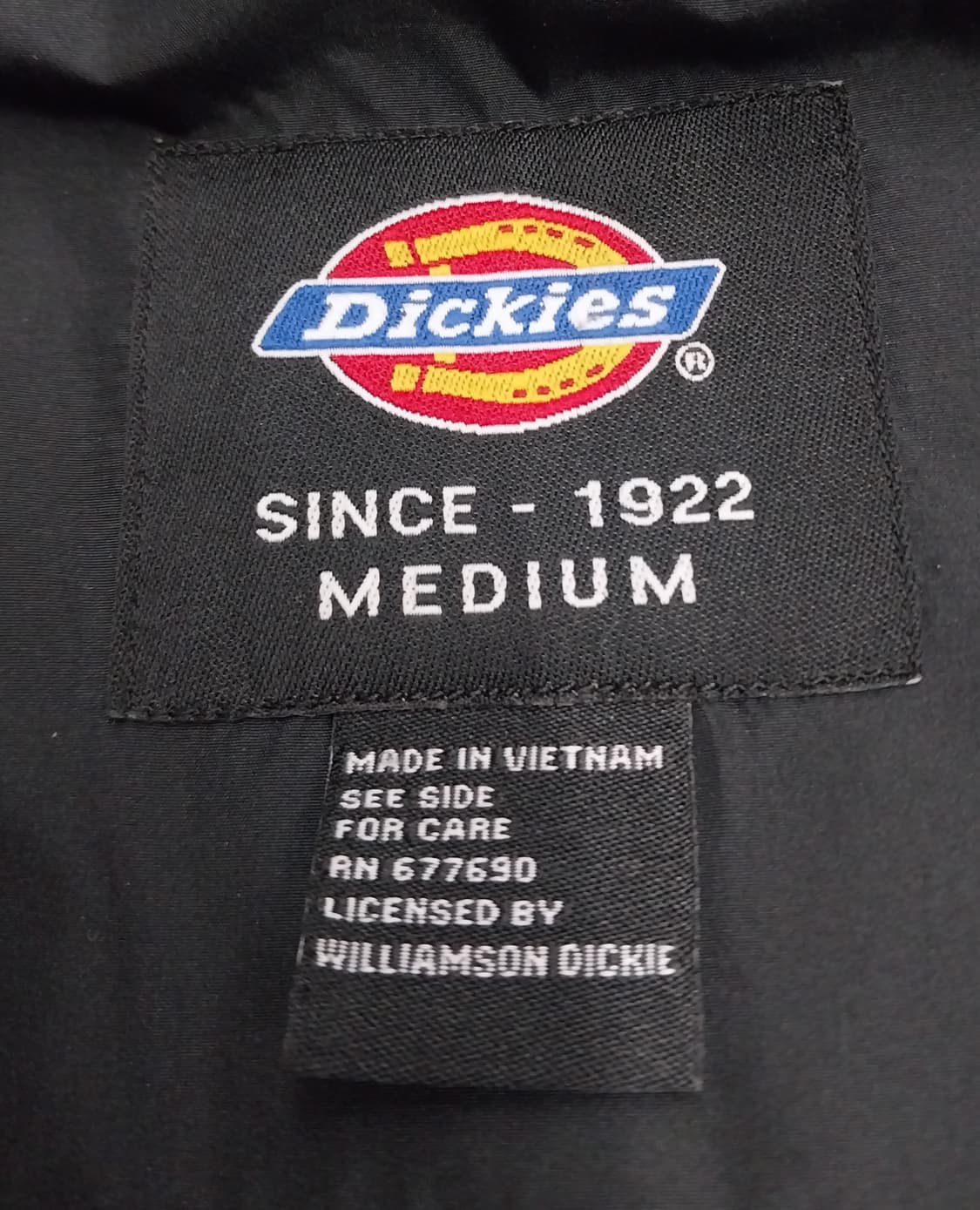 디키즈 블랙 패딩조끼 M 상품이미지4