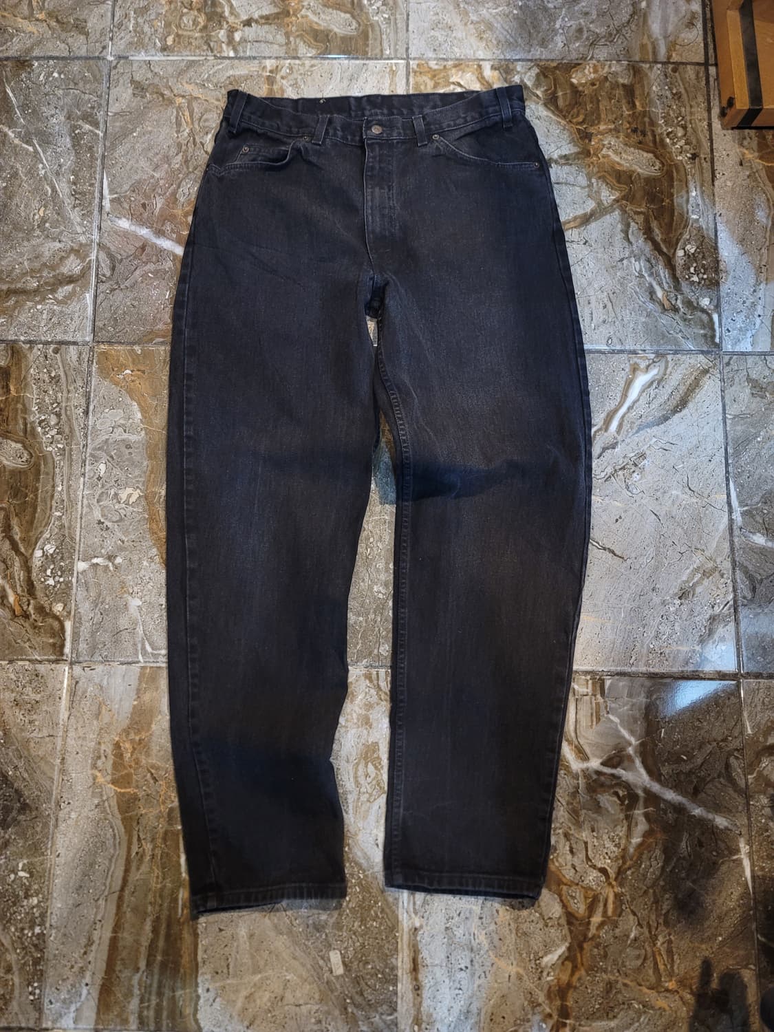 리바이스 흑청 오렌지탭 데님팬츠  상품이미지1