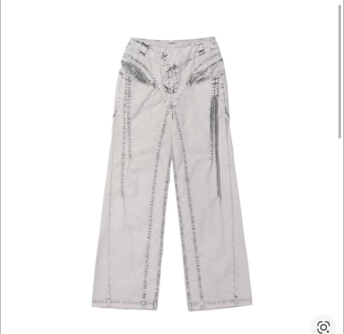 미스치프 블리치드핀턱팬츠 bleached pants 상품이미지1
