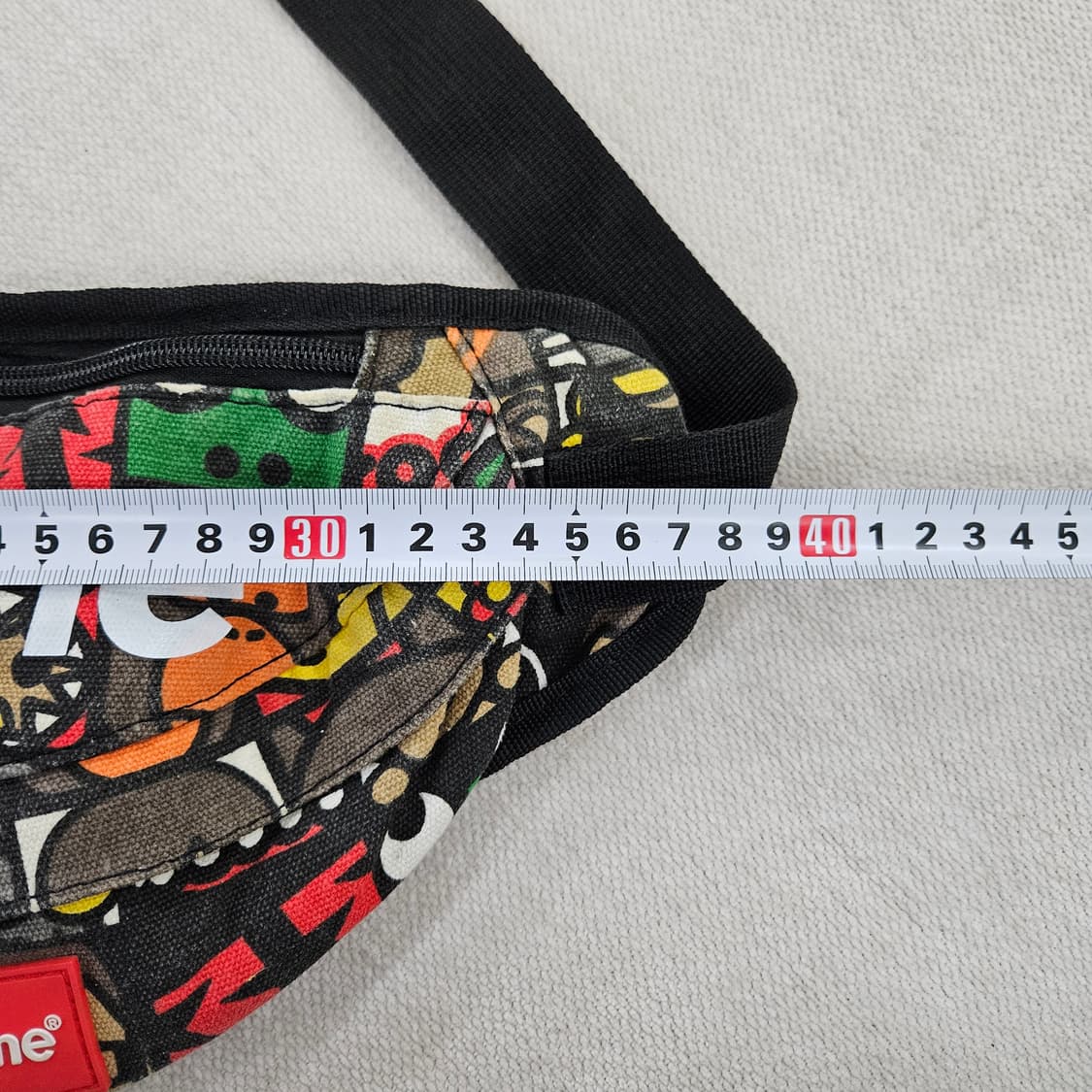 멀티프린팅 힙색 가방 0121Y2 상품이미지6