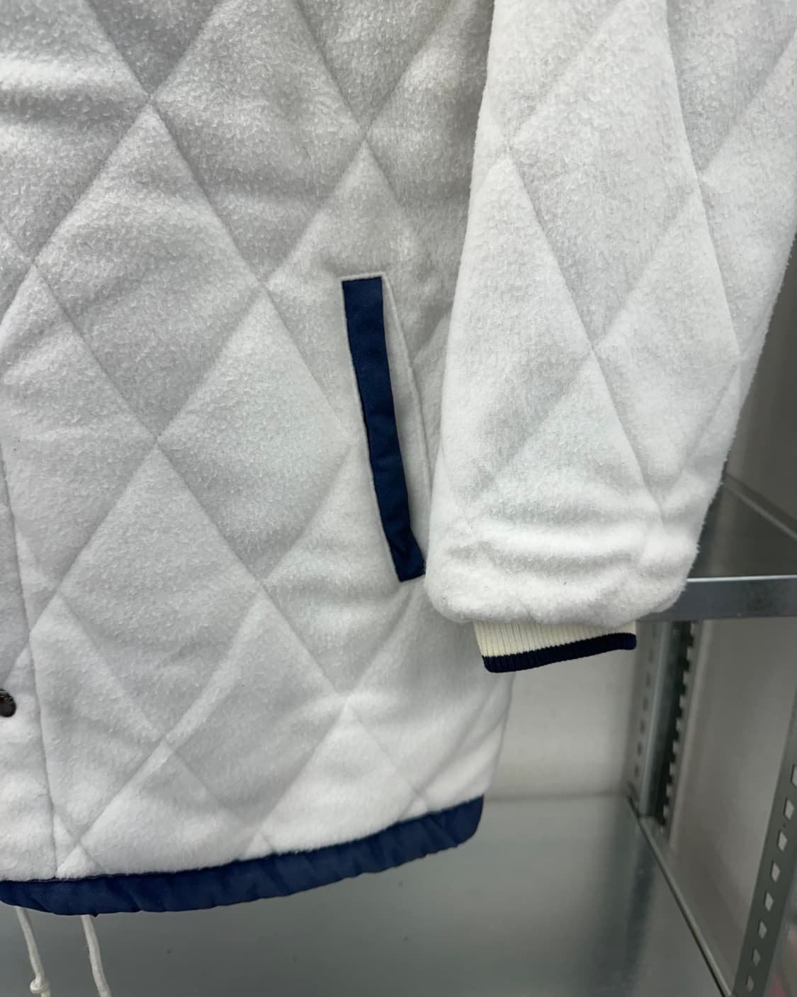 (L오버핏)90'S 챔피온 후리스 누빔 점퍼-M1507 상품이미지5