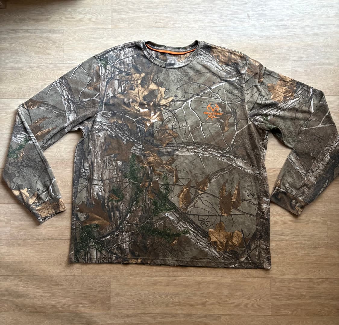 realtree 리얼트리 빈티지 긴팔 티셔츠 롱슬리브xl 상품이미지1