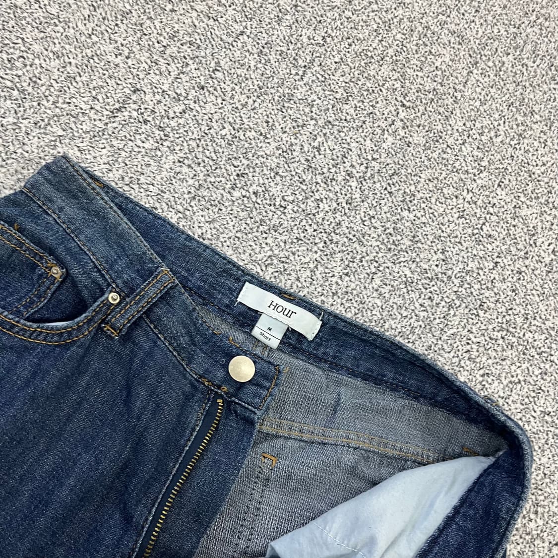 M HOUR 와이드 여름 데님팬츠 0129H2 상품이미지3
