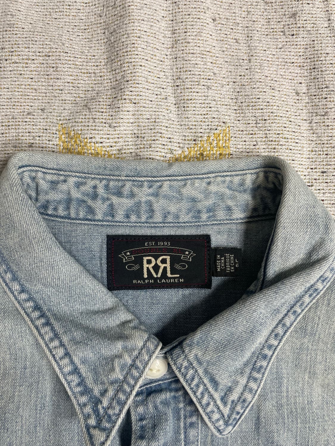 RRL 샴브레이 워크셔츠(L) 상품이미지2