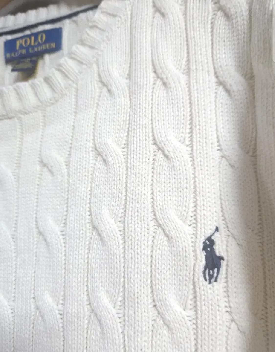 폴로 랄프로렌 꽈베기니트, XL[18-20] 상품이미지2