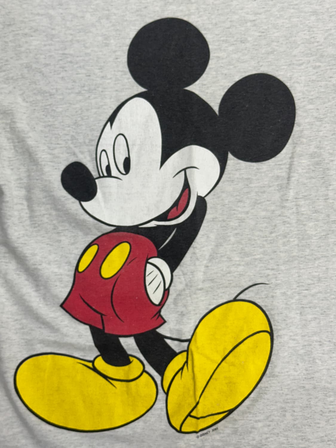 90s 미키마우스 티셔츠 L 상품이미지3
