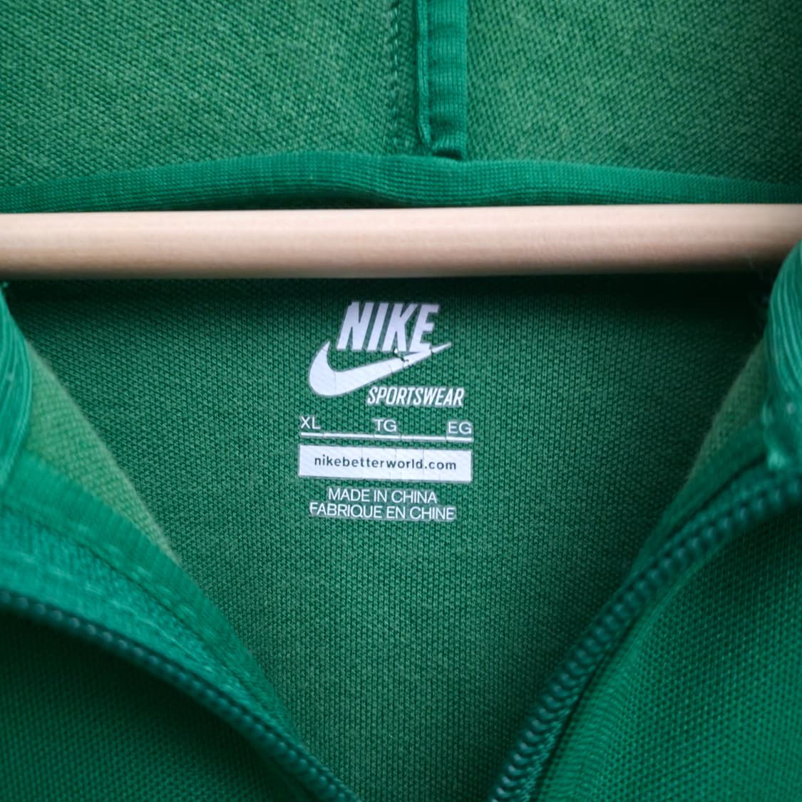 [XL] 나이키 그린 트랙 져지 자켓 상품이미지5
