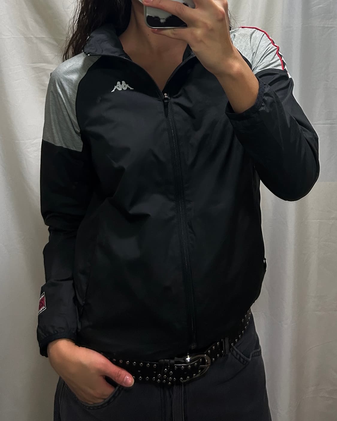 빈티지 Kappa 후드 바람막이 상품이미지1