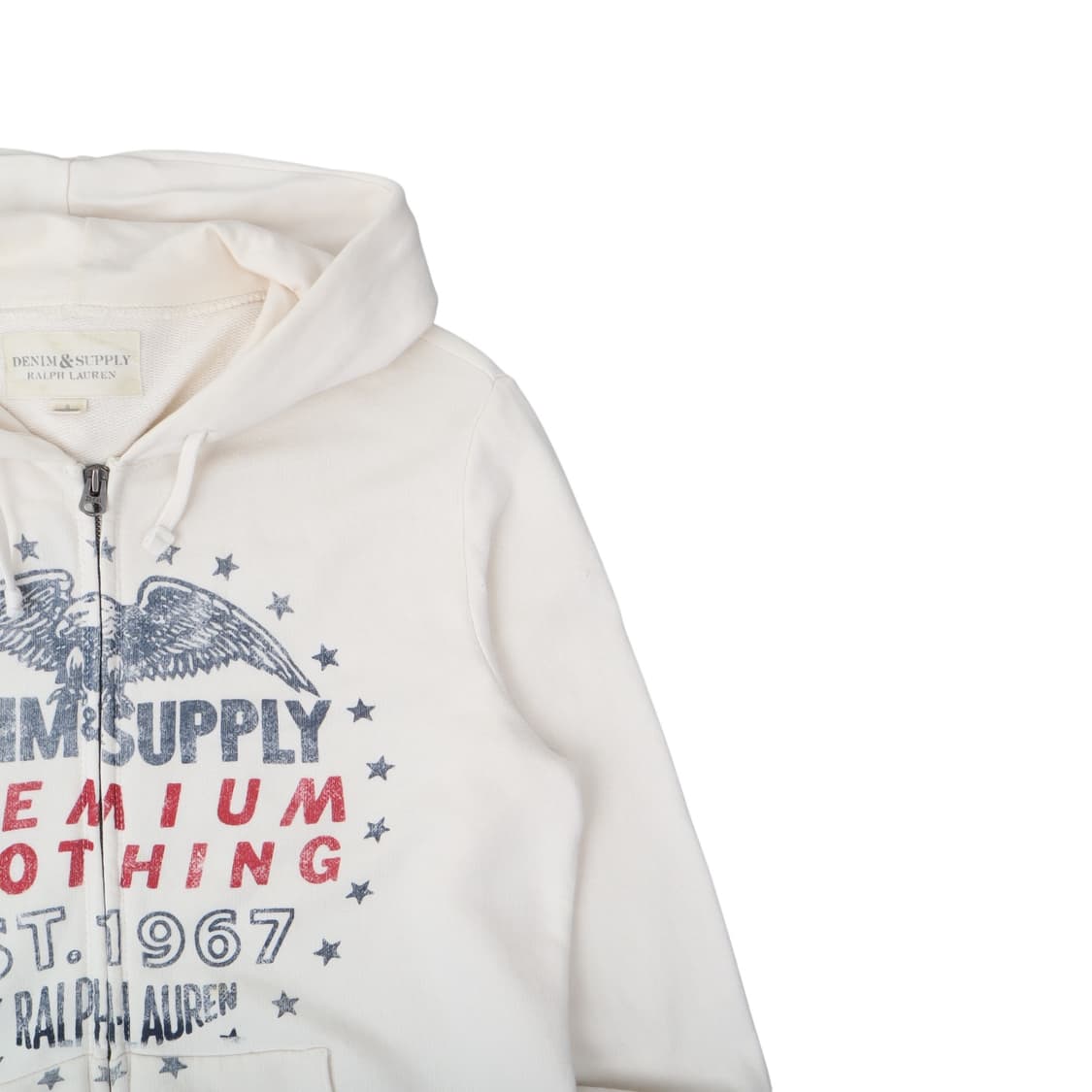 데님앤서플라이 이글 써클로고 후드집업 상품이미지3