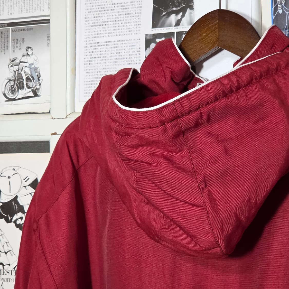 리복 허시 베어스 올드스쿨 기모 누빔 후드 점퍼 상품이미지7