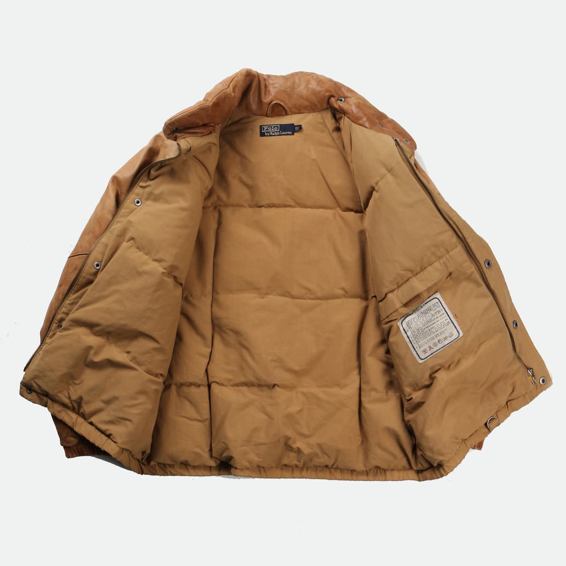 폴로 90s 레더패치 패딩   상품이미지6