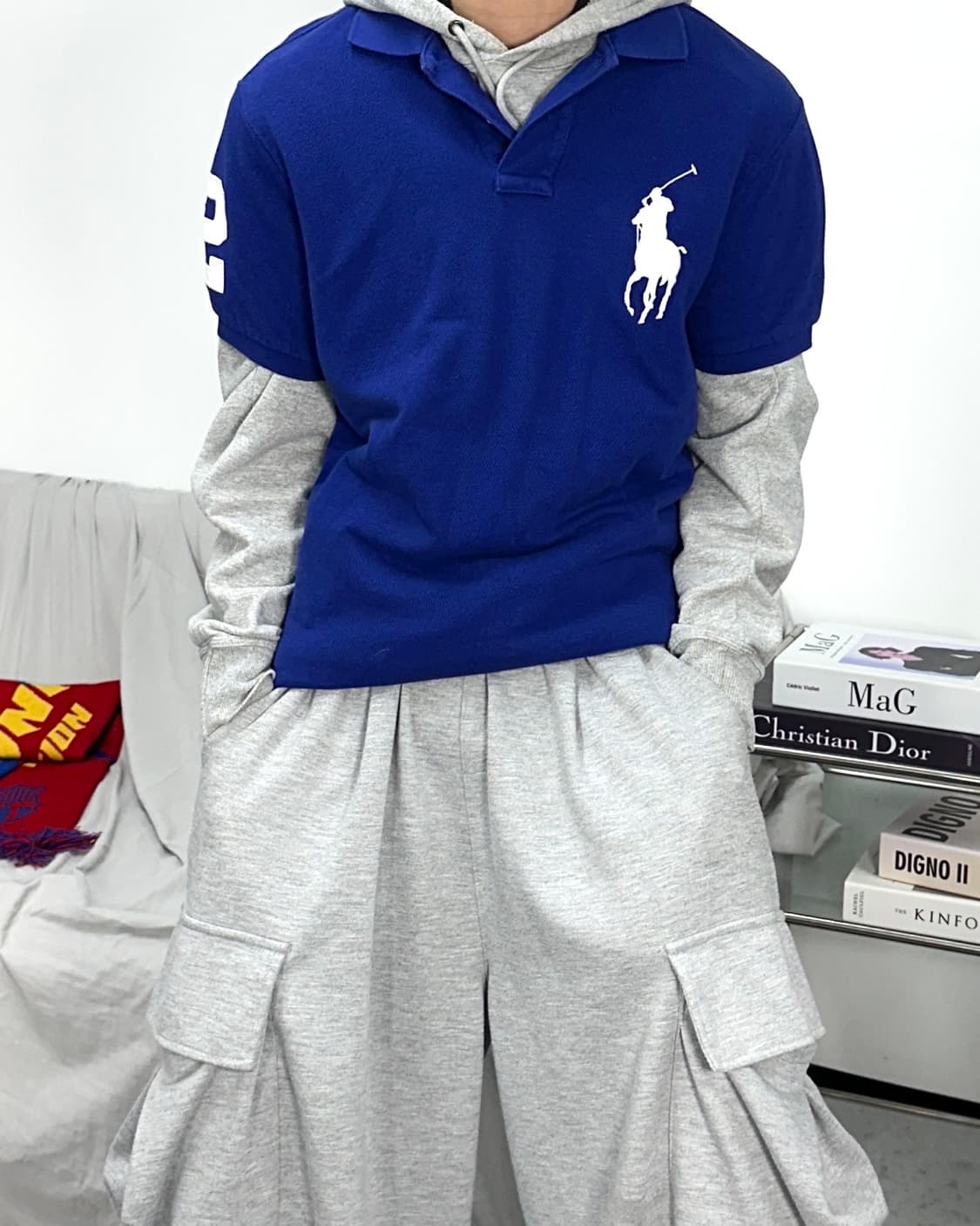 폴로 랄프로렌 블루 빅포니 pk M 상품이미지1