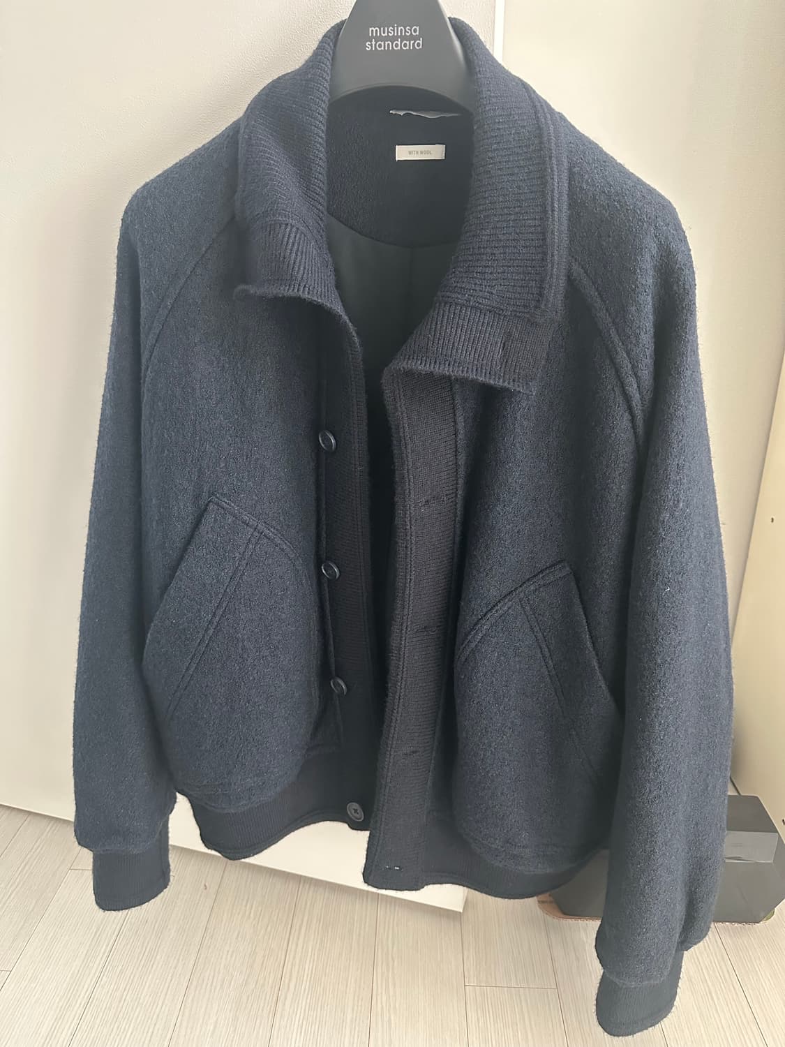 자라 콤비 리브 점퍼 상품이미지1