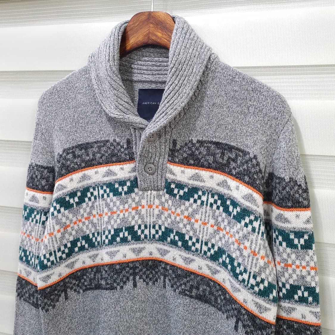 아메리칸이글 숄카라 니트 스웨터- S 상품이미지2