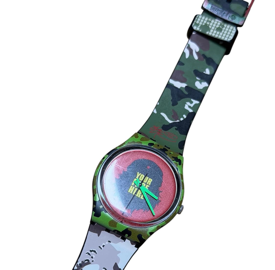 SWATCH 빈티지 스와치 체게바라 시계 TIC TIC BOOM 상품이미지1