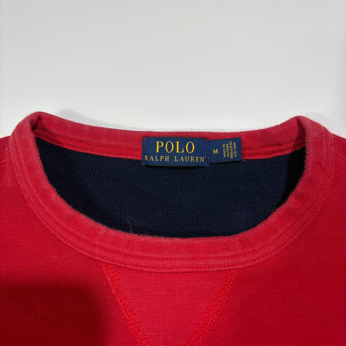 폴로 랄프로렌 레드 맨투맨  상품이미지5