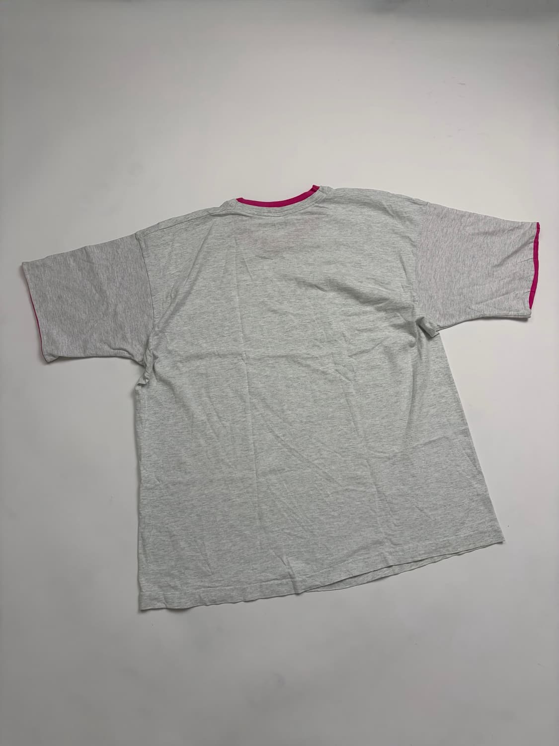 90s Double Layer Blank Tee (grey) 상품이미지2