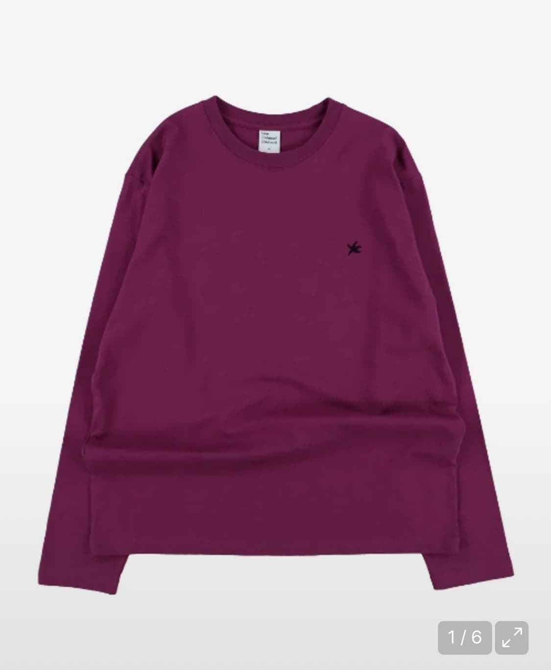 더콜디스트모먼트 mini logo long sleeve M 상품이미지3