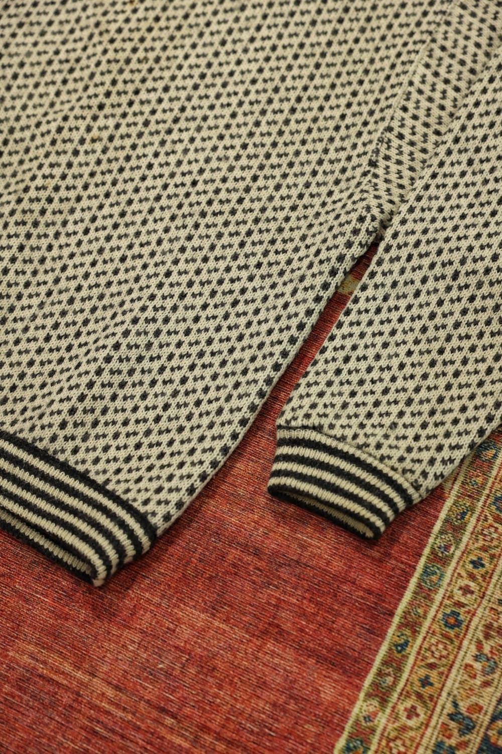 90s 빈티지 엘엘빈 버드아이 스웨터 판매 상품이미지3