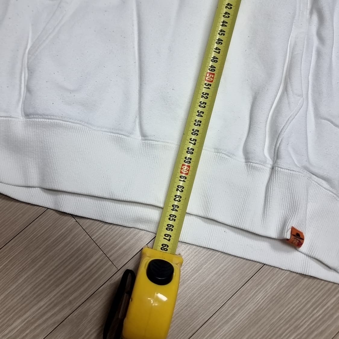 레프트얼론 화이트 후드티 프린팅 상품이미지7