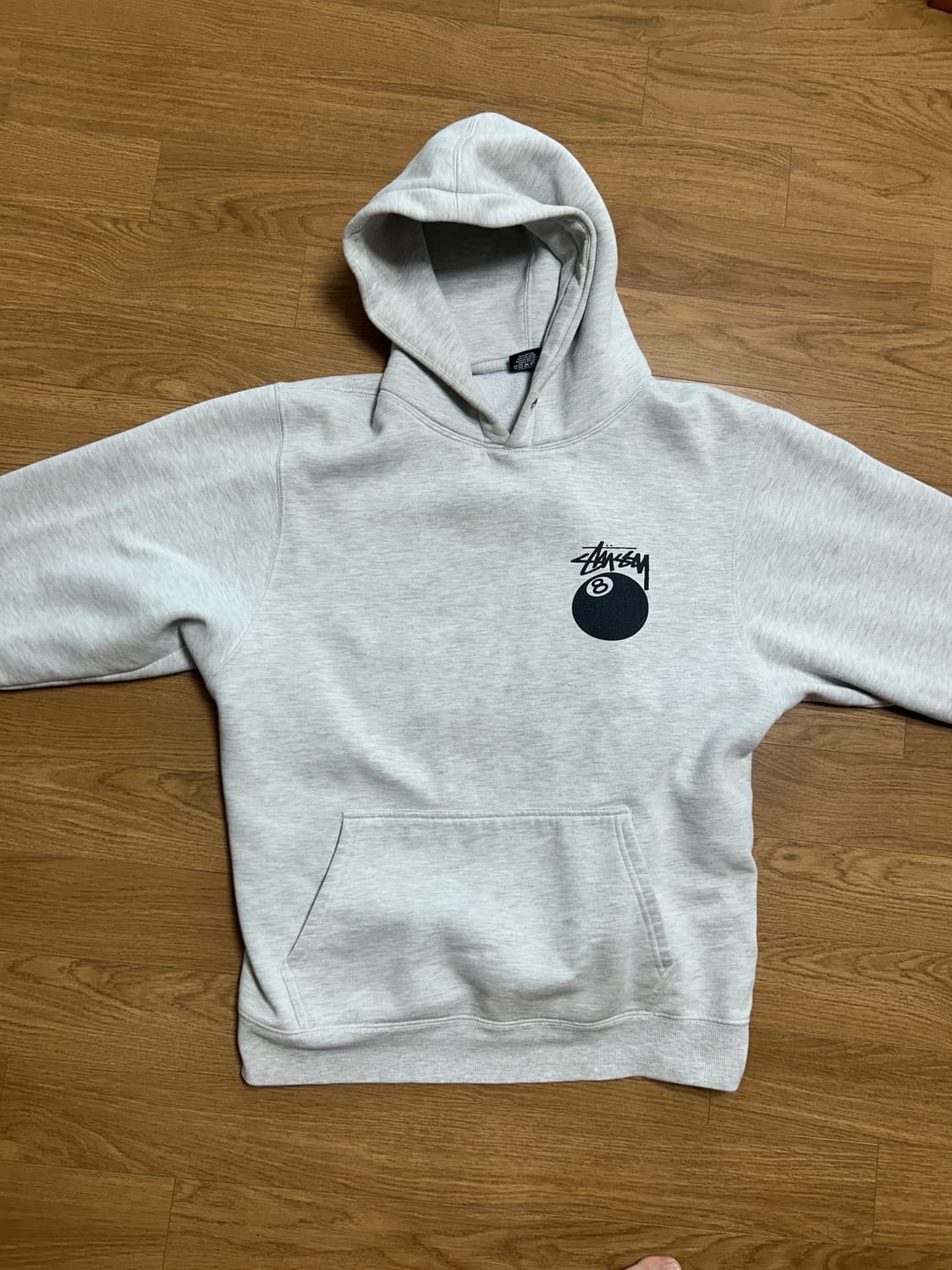 스투시 8볼 애쉬헤더 후드티 L no 상품이미지2