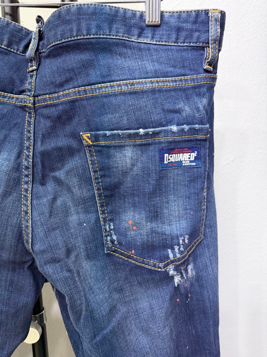 정품) 디스퀘어드2 데님 청바지 데미지진 52(36) 상품이미지6