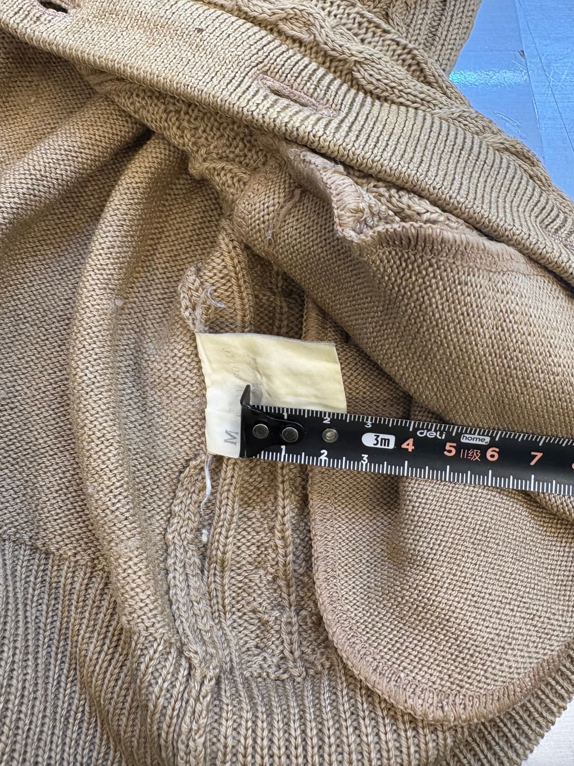 버버리 런던 케이블 니트 베스트 상품이미지4