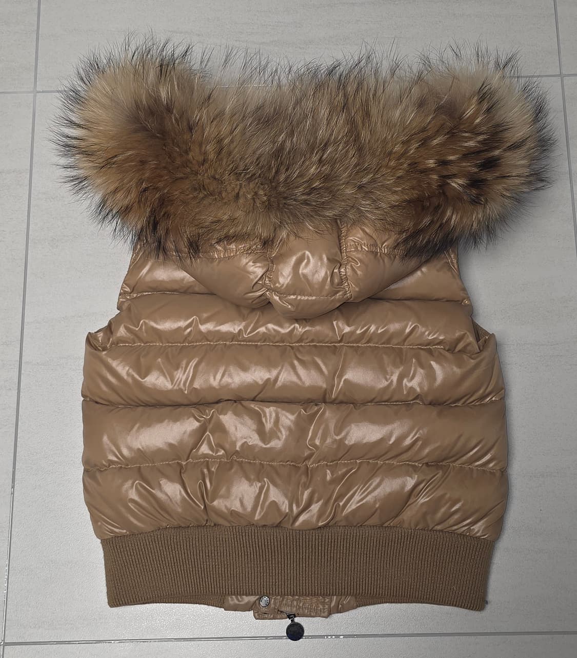 몽클레어 퍼 패딩 베스트 여성 0사이즈 상품이미지2