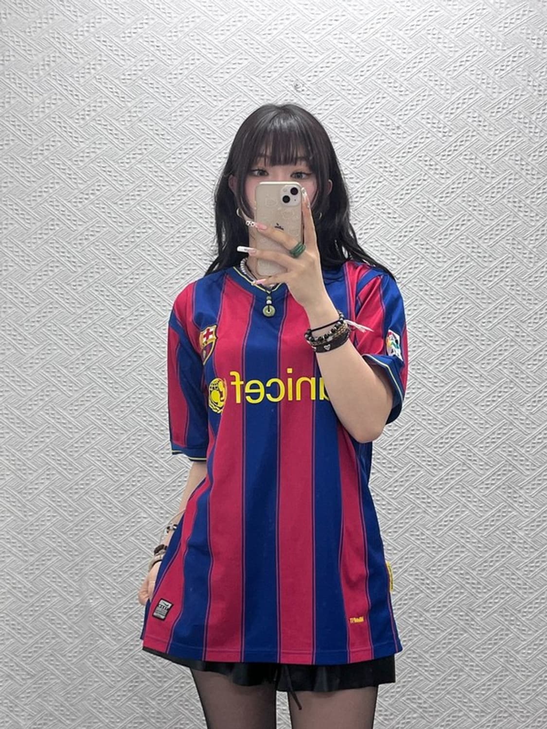 나이키 올드스쿨 바르셀로나 축구 유니폼 반팔티 XXL C11379 상품이미지1