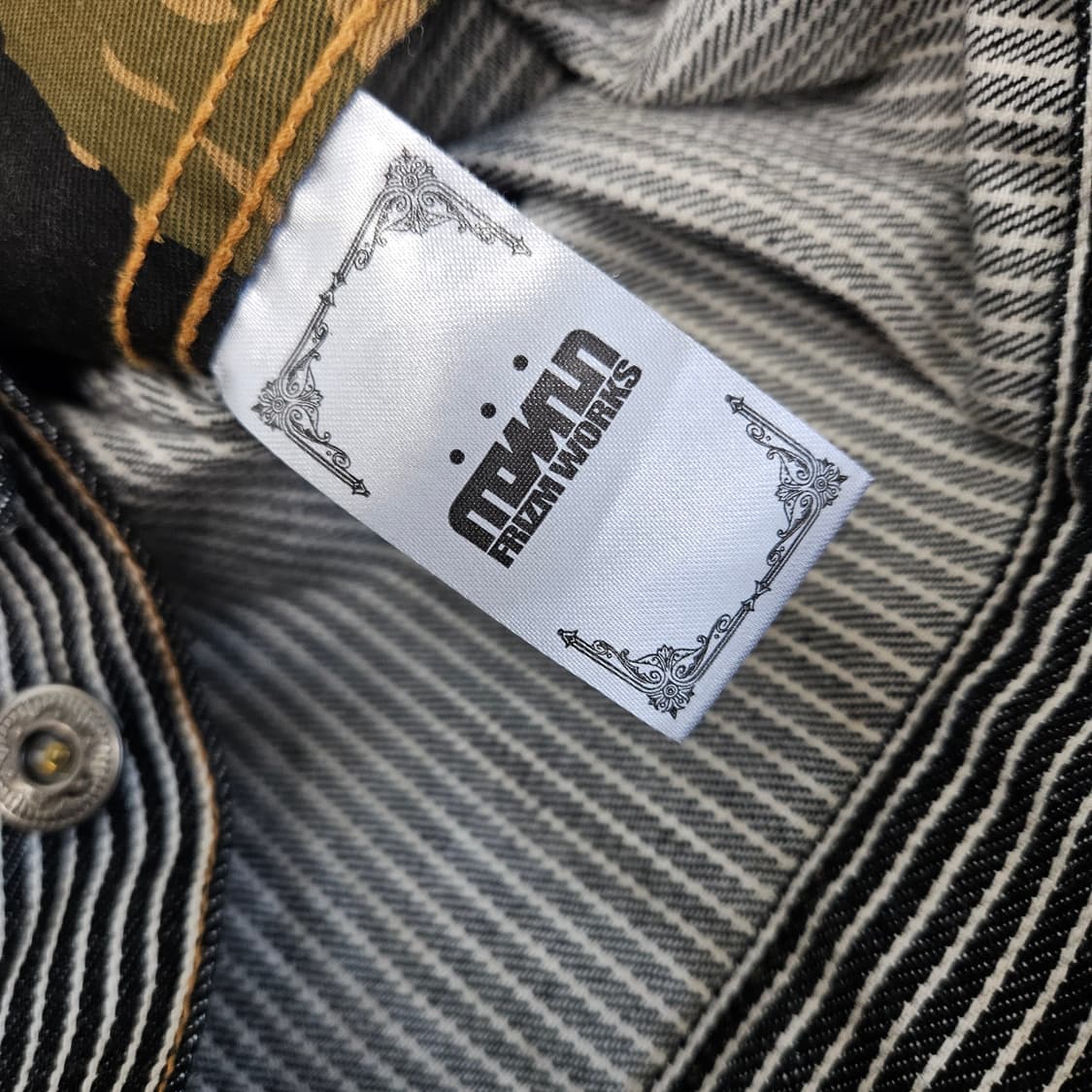 프리즘웍스 스트라이프 간절기 자켓 남자100 상품이미지6