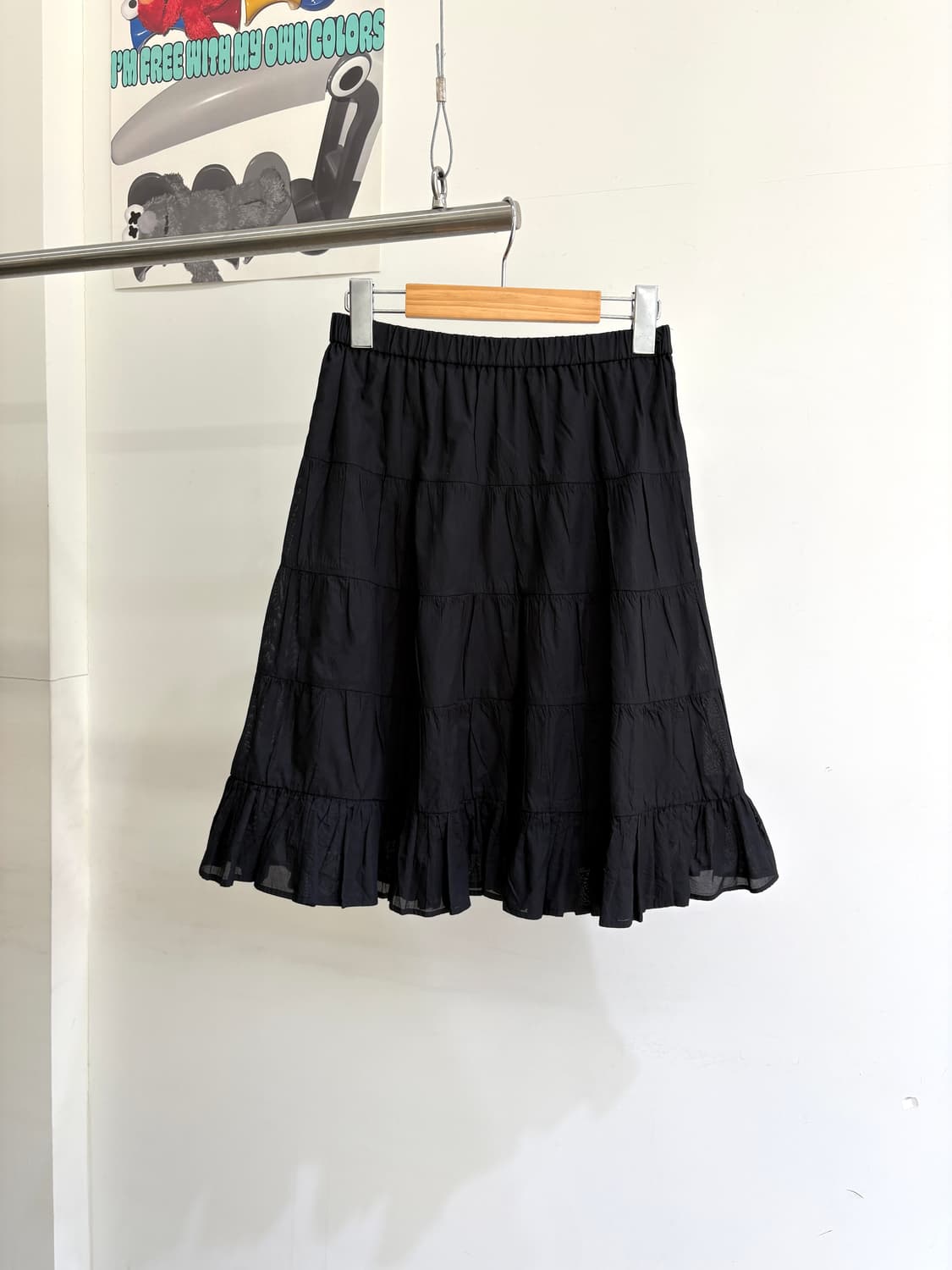 SHIZUKA KOMURO (Made in Japan) 미디 스커트 상품이미지1