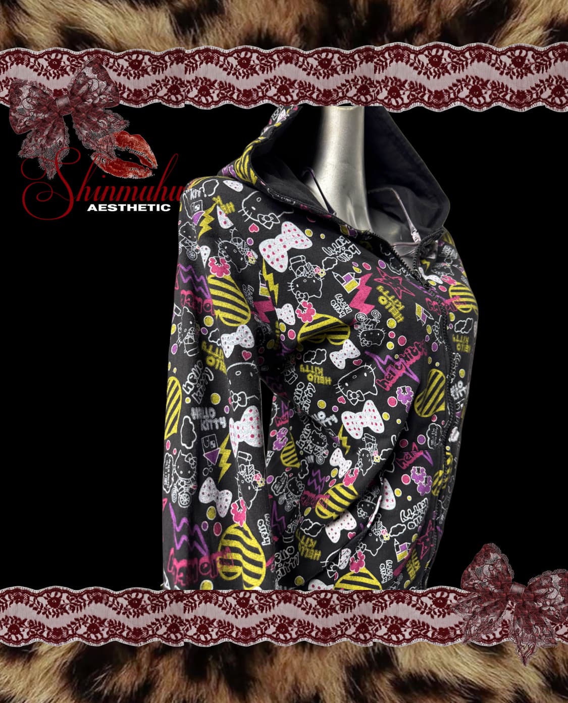 갸루 헬로키티  후디 상품이미지2