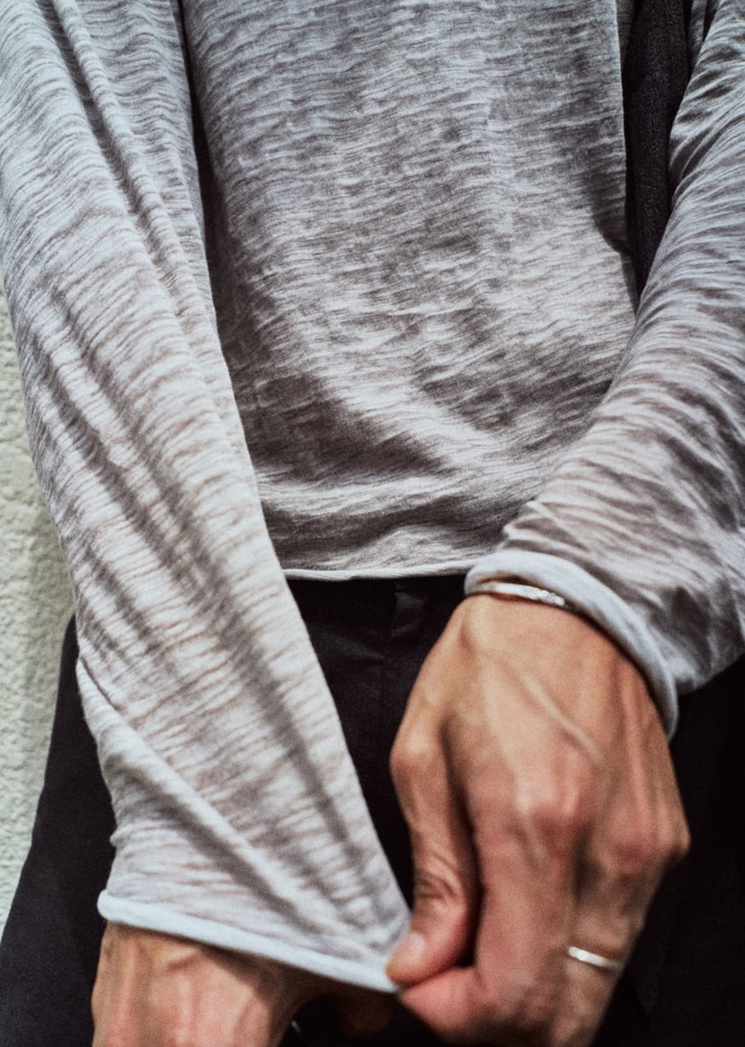 Mono Prive Textured Roll Long Sleeve 상품이미지1