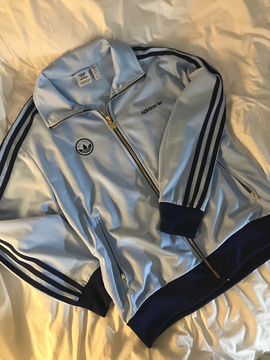 아디다스 트랙탑 M 스카이 (여성)   상품이미지1