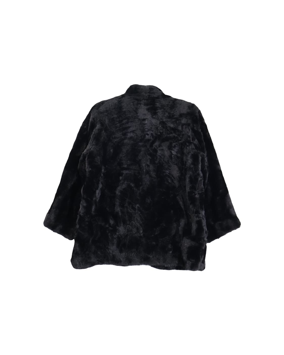 Jpn Black Eco Fur Jacket 상품이미지6