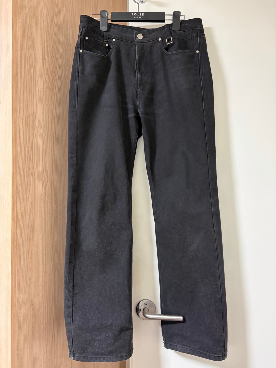 우영미 22SS 롱 스트레이트 데님 48 상품이미지3