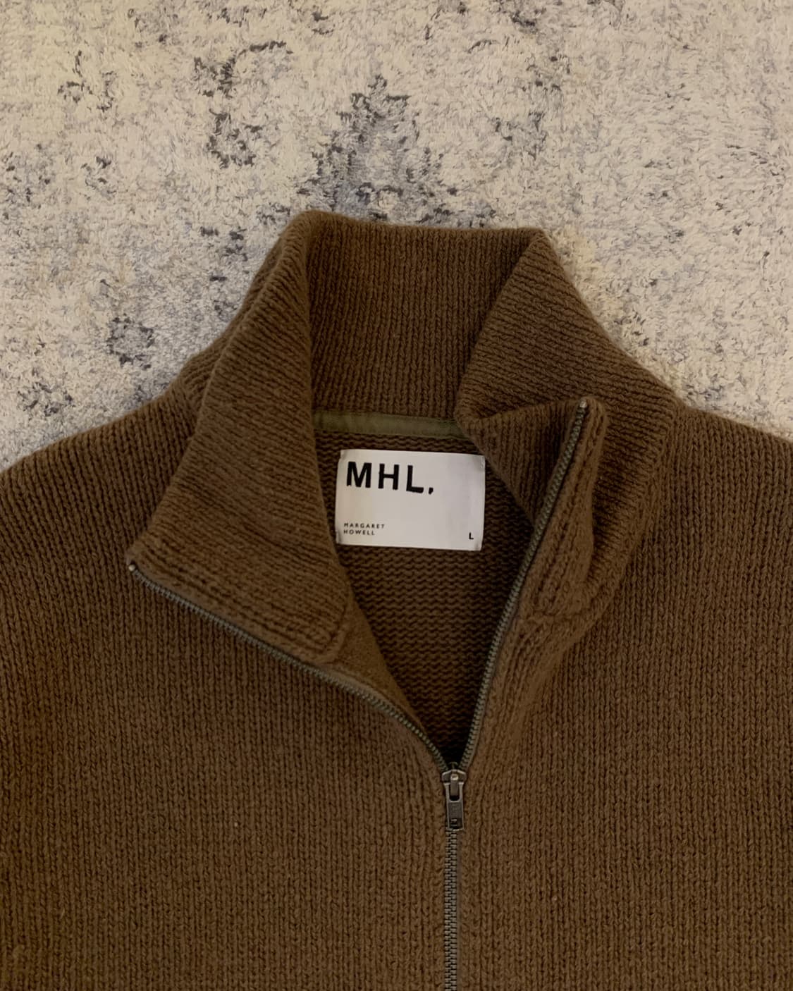 MHL 니트 집업 상품이미지2