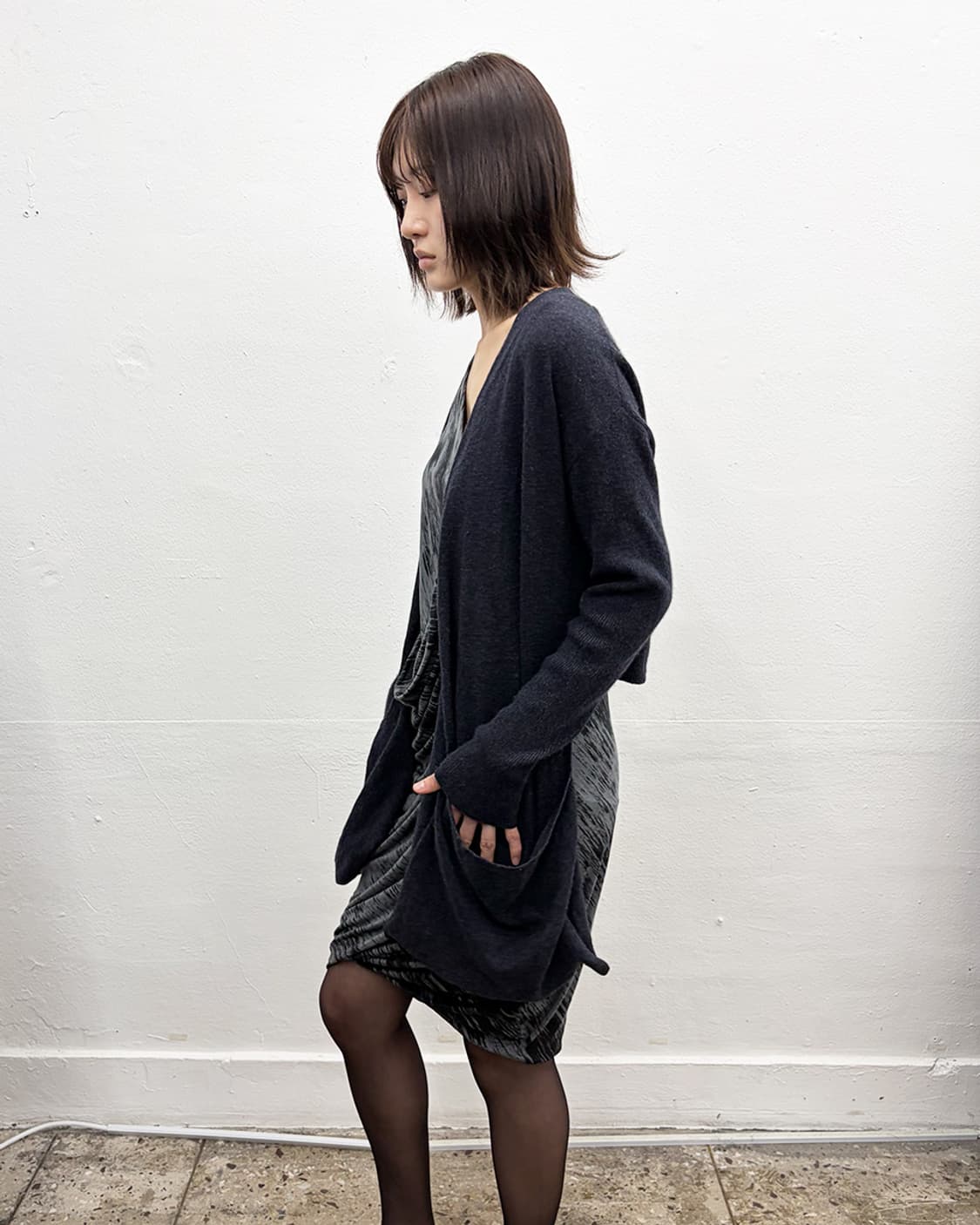 TSE 빅포켓 캐시미어 가디건 상품이미지4