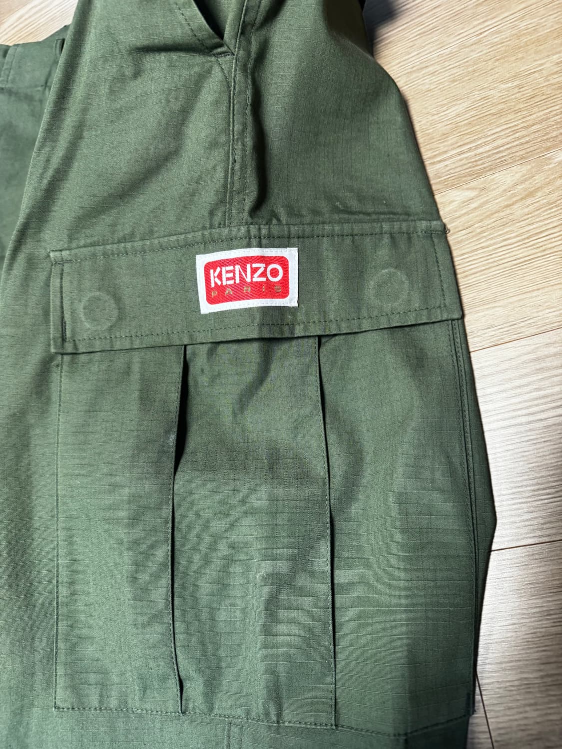 KENZO 켄조 카고 바지 그린 44 상품이미지4