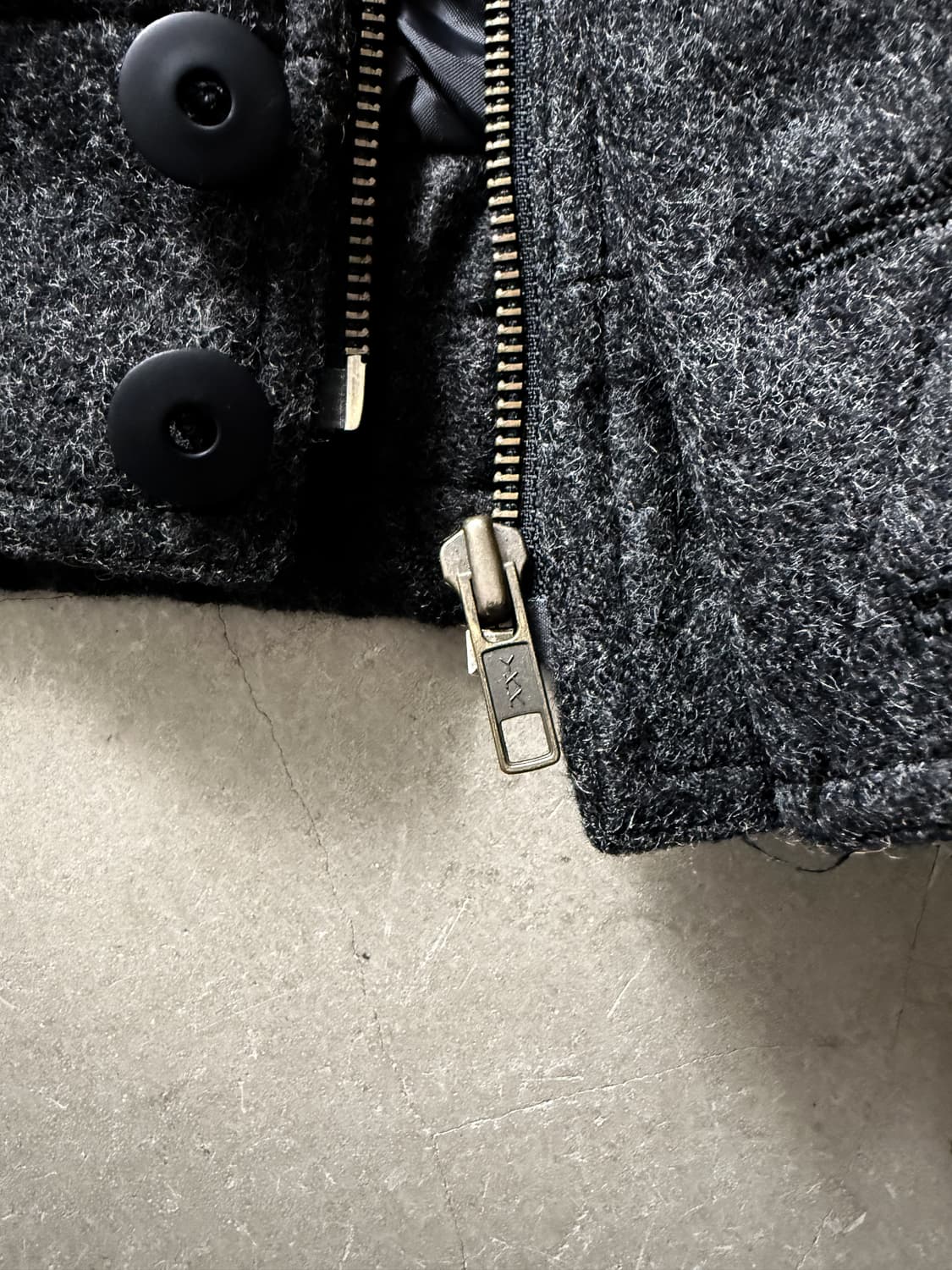 Vintage Leonte Wool Bomber Jacket 상품이미지7