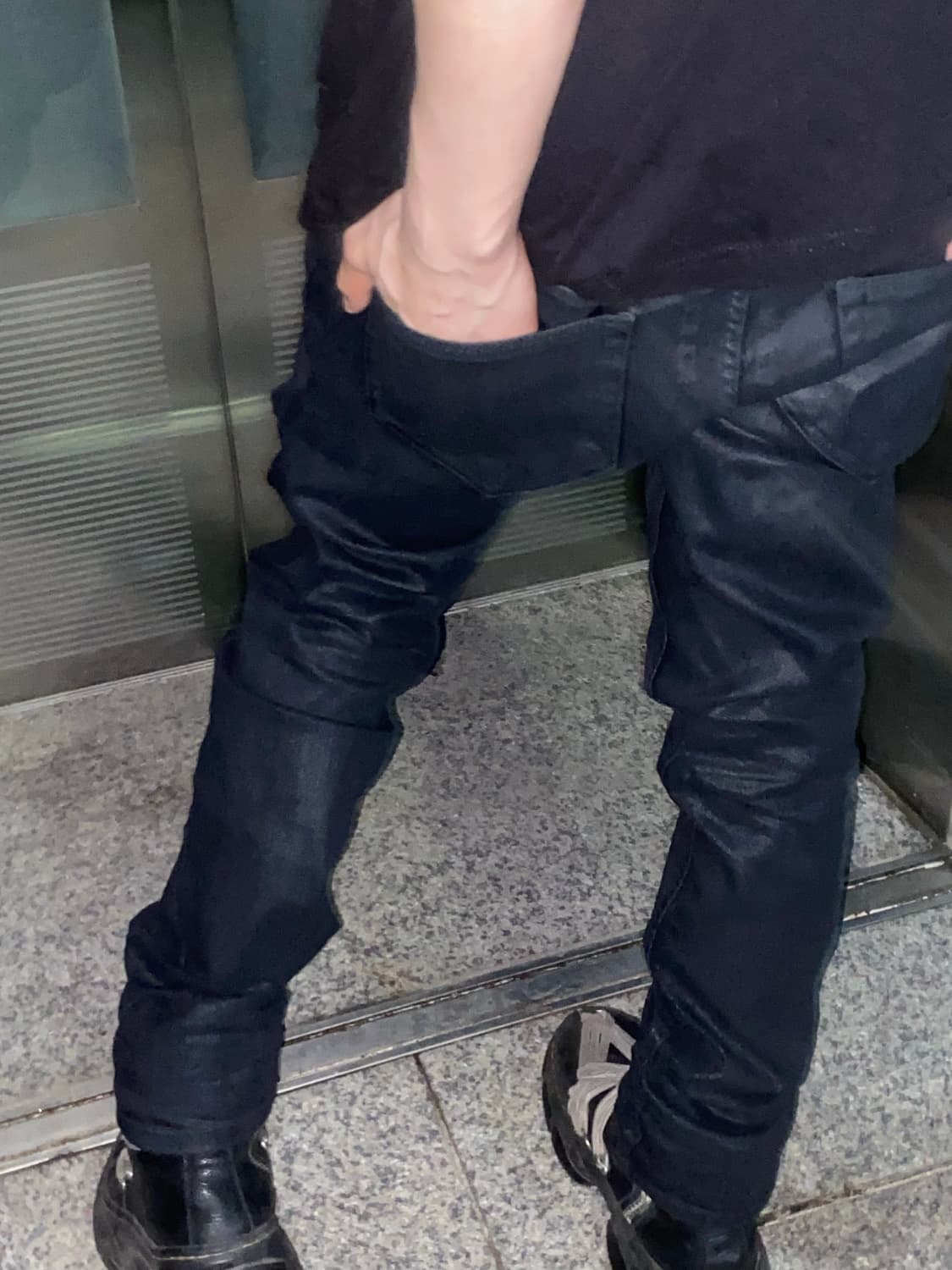 Rick Owens DetroitCut Wax Drkshdw Black3 상품이미지3
