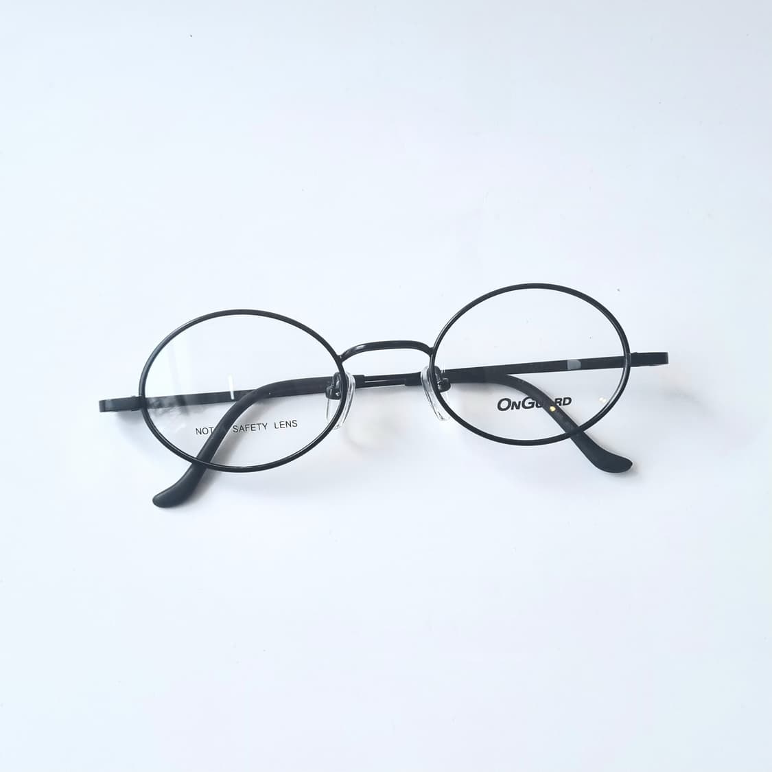 데드스탁 오벌형 블랙 메탈 안경테  564 상품이미지1