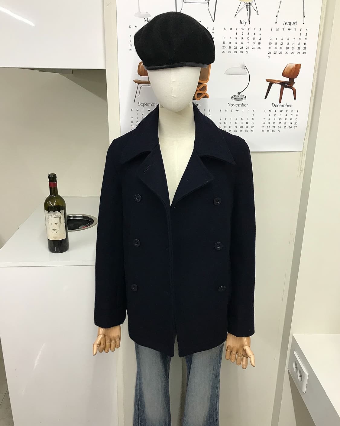 폴로 울 더블 피코트 상품이미지6