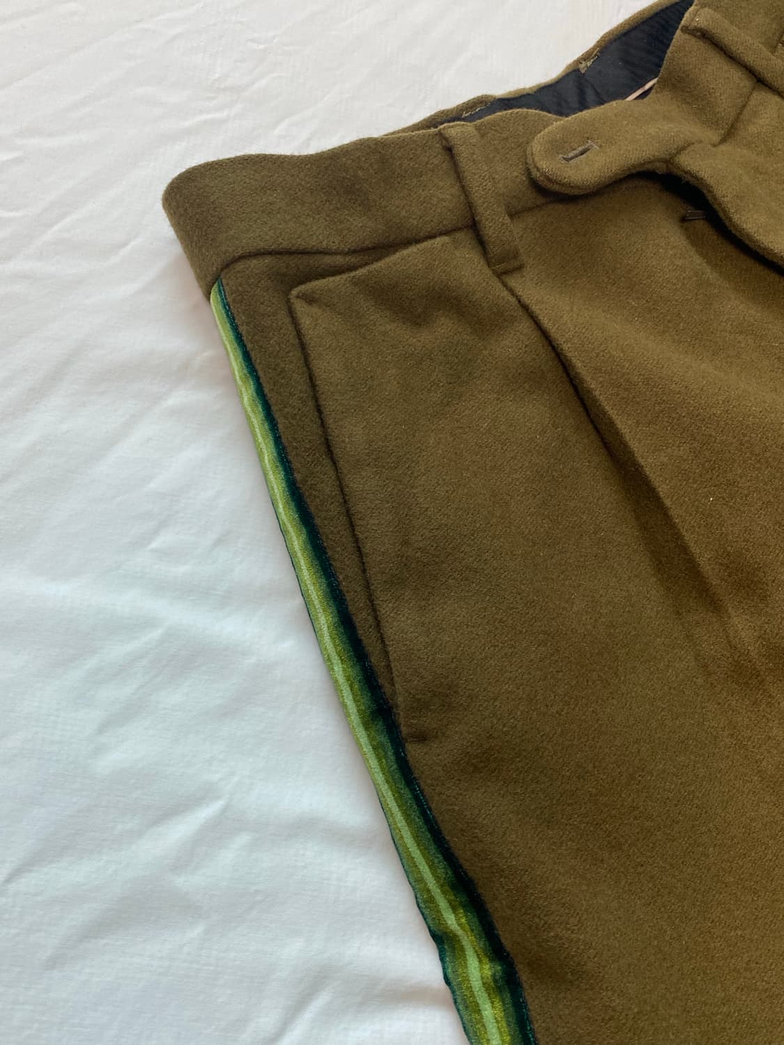 비욘드클로젯 컬렉션 팬츠 카키 상품이미지2