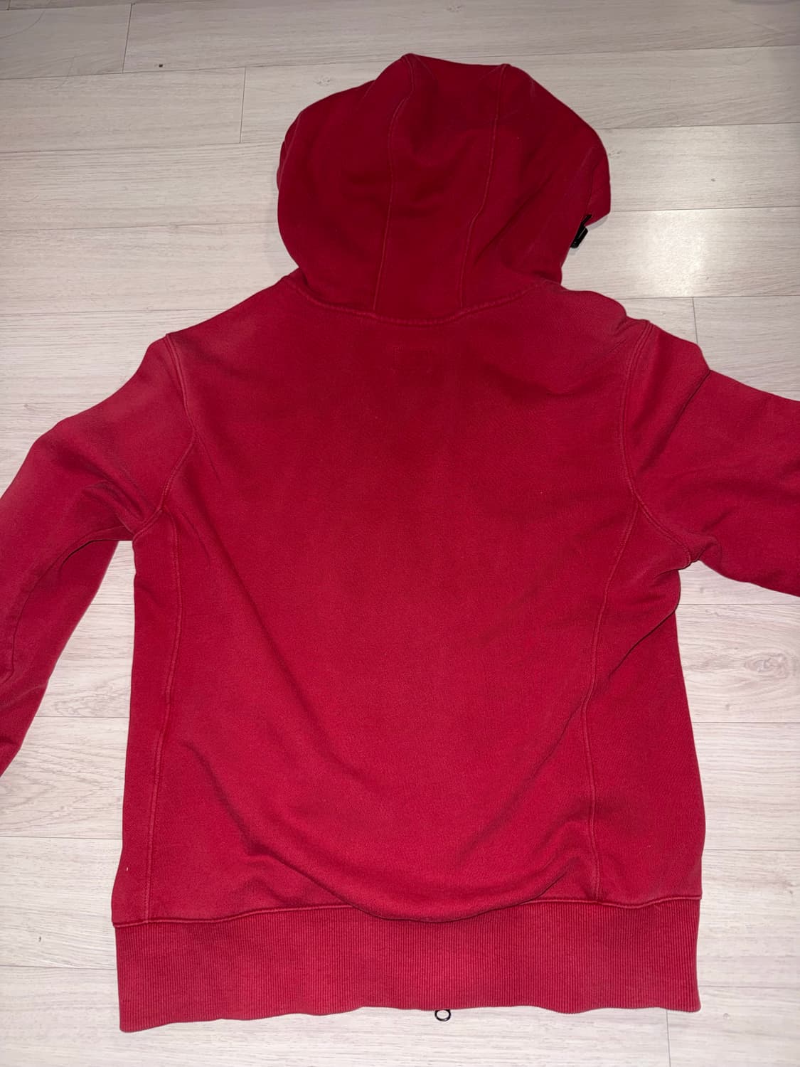 Cp컴퍼니 고글 후드집업 레드 M사이즈 상품이미지2