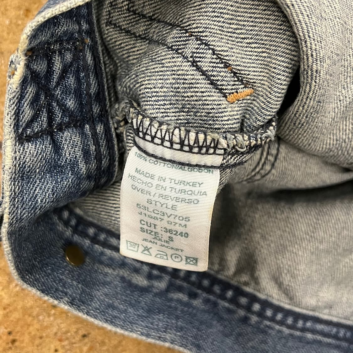 [ 정품/S ] 폴로랄프로렌 데님 트러커 청자켓 b15 상품이미지6