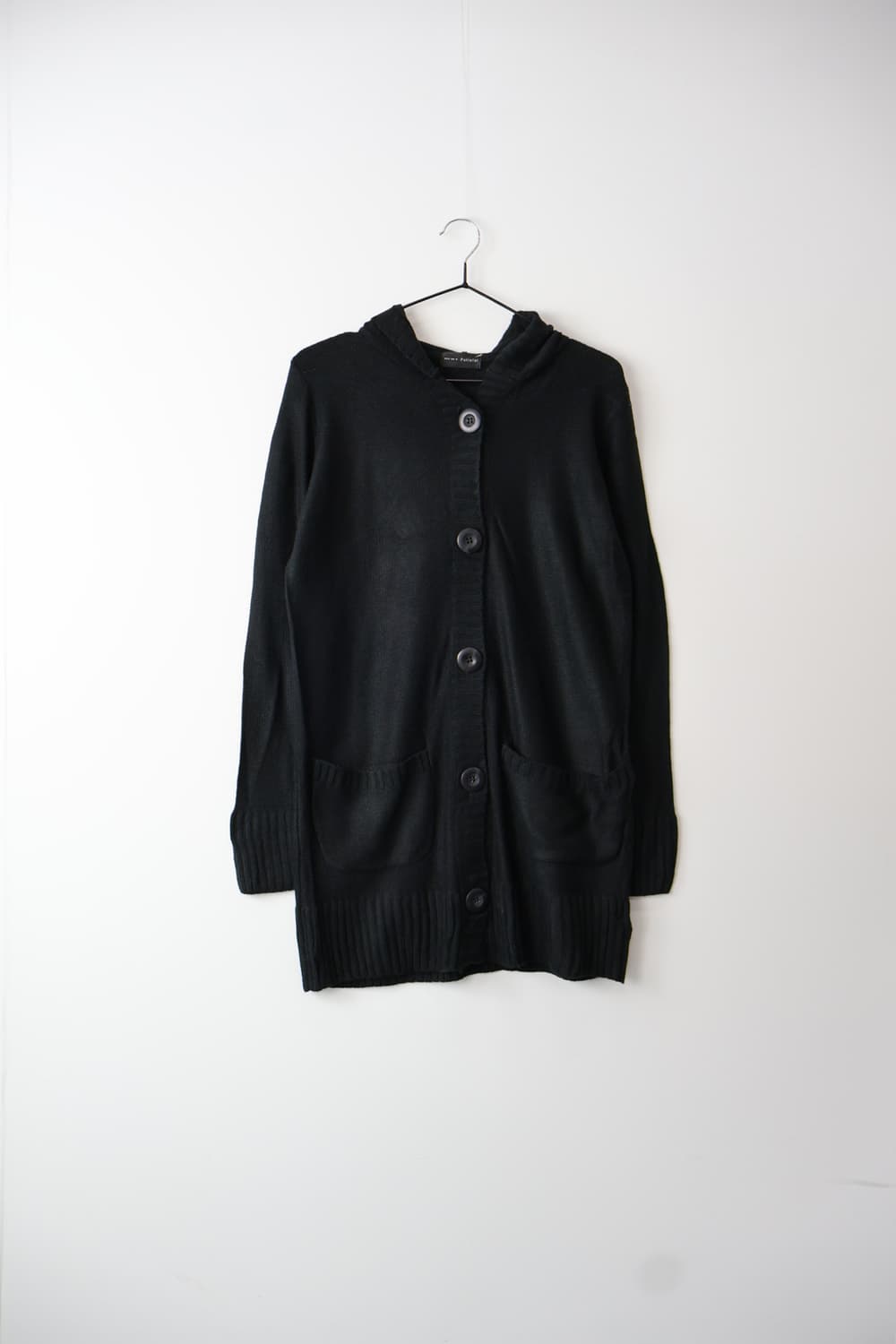 Putielal Black Acrylic Cardigans 상품이미지4