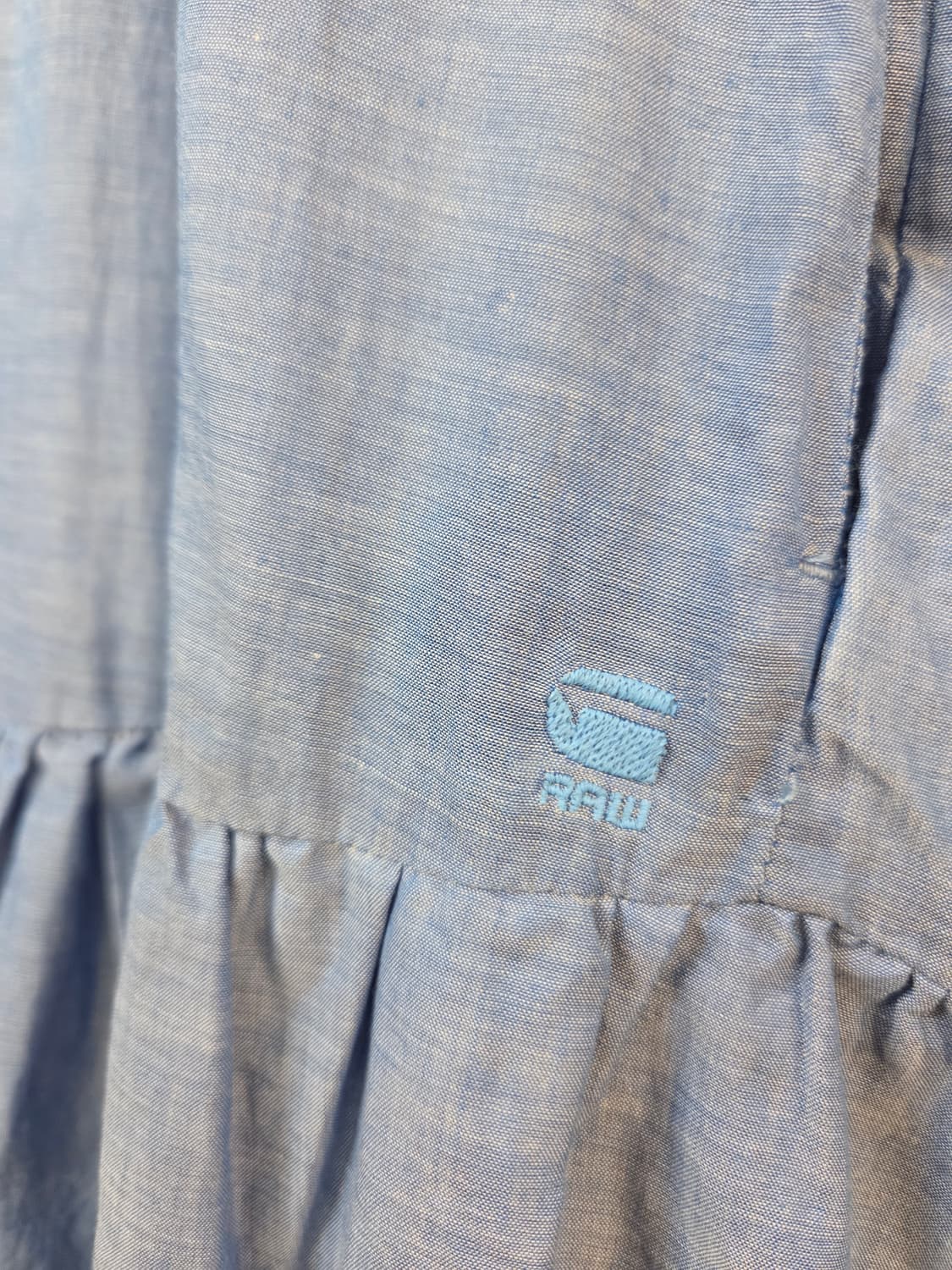 G-STAR RAW 블루 셔츠 원피스(S) 상품이미지3