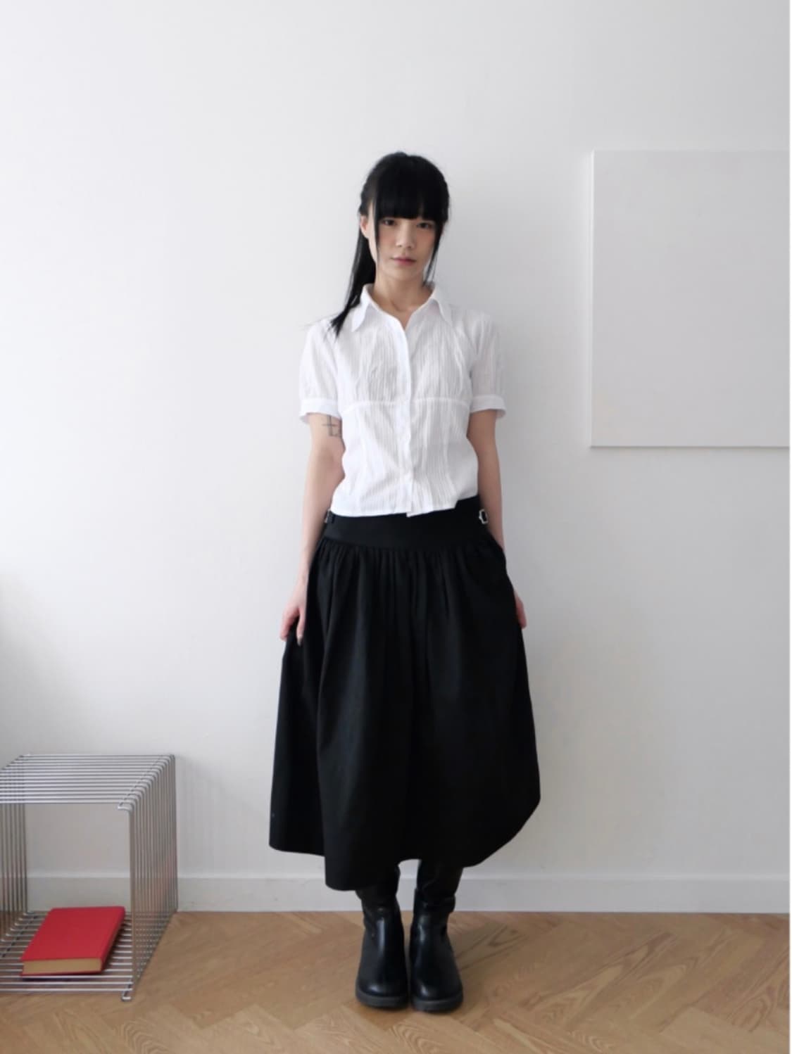 베이비랩 반팔셔츠, 미디스커트 세트 상품이미지4