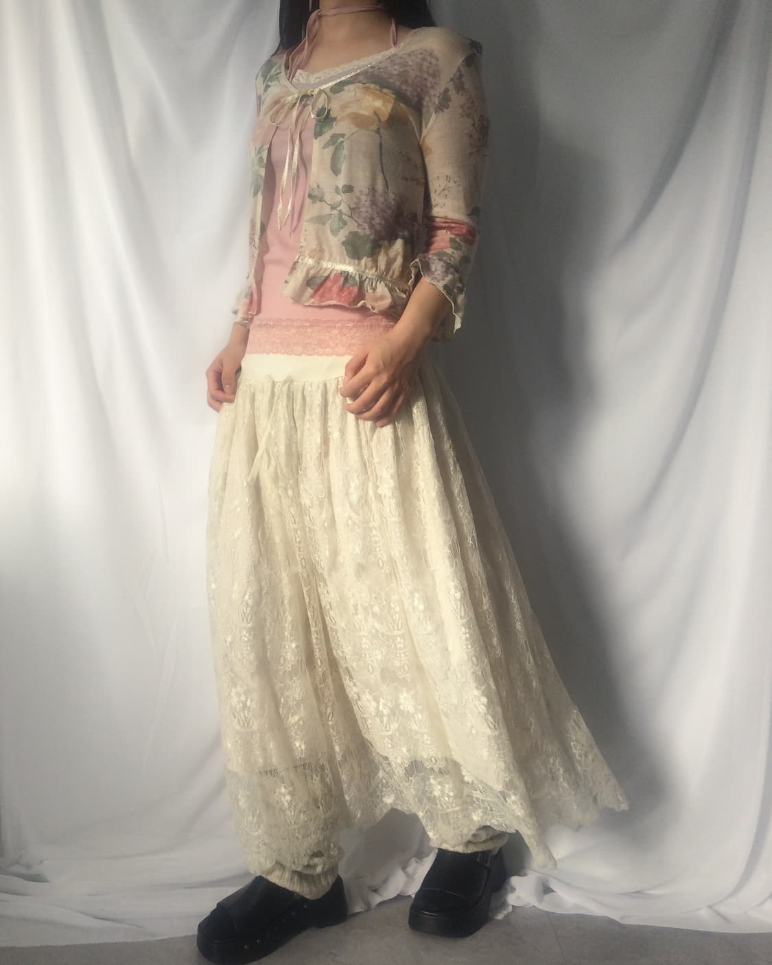 Flower pattern cardigan 상품이미지6